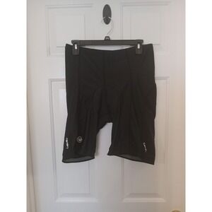Canari Mens‎ Elastic Waist Flat Front Pull-On Stretch Padded Cycling Shorts XL